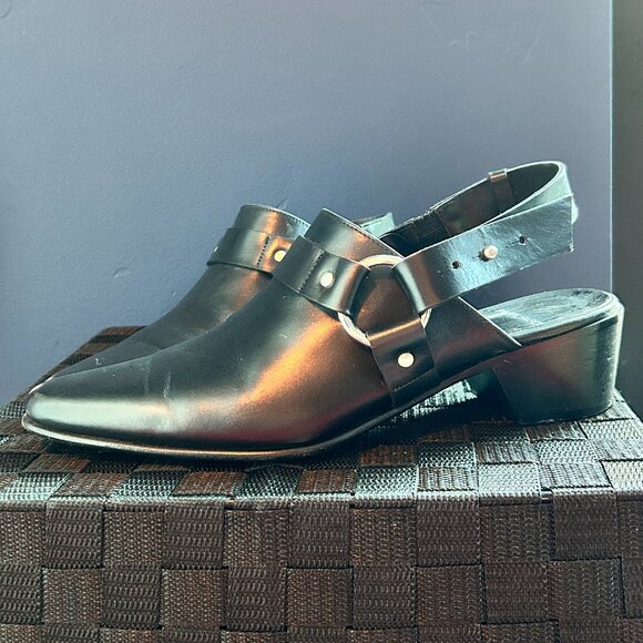 Pierre Hardy Leather Slingback Pumps - Picture 2 of 7